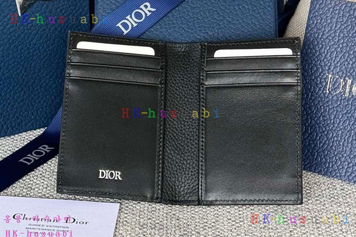 ★미러급★디올 Dior Gravity 버티컬 2단 카드 지갑 2ESCH138