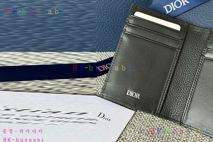 ★미러급★디올 Dior Gravity 버티컬 2단 카드 지갑 2ESCH138