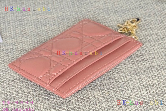 ★미러급★디올 Lady Dior Freesia 카드 지갑 S0974-2