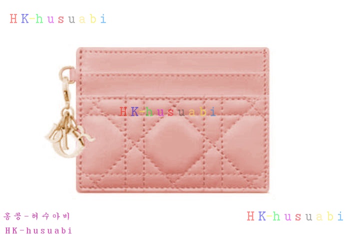 ★미러급★디올 Lady Dior Freesia 카드 지갑 S0974-2
