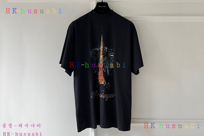 NEW 발렌시아가 반팔티 신상 B 8870043