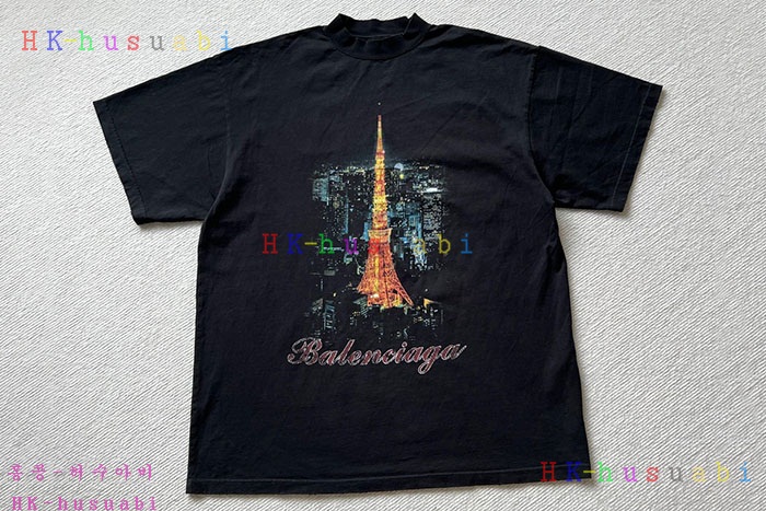 NEW 발렌시아가 반팔티 신상 B 8870043
