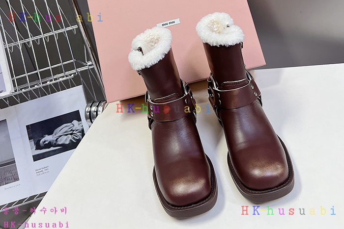 NEW 미우미우 부츠 신상 MU 9587740