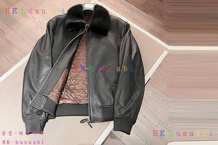 NEW 벨루티 가죽자켓 신상 B 4854011 (밍크퍼)