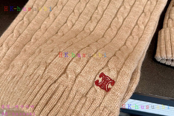 NEW 샤넬 모자 머플러 셋트 신상 C 614055