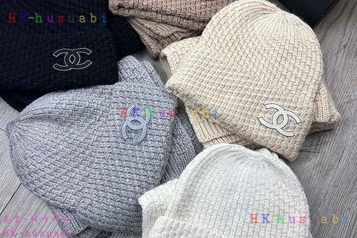 NEW 샤넬 모자 머플러 셋트 신상 C 614062