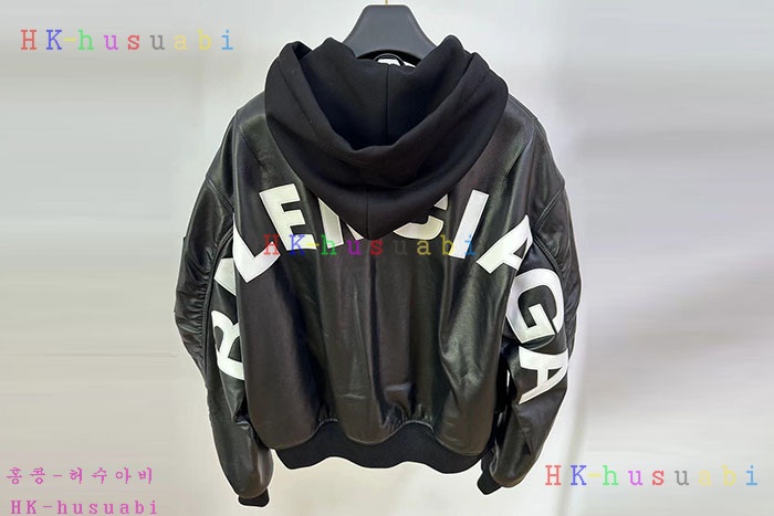 NEW 발렌시아가 가죽자켓 신상 B 5844010