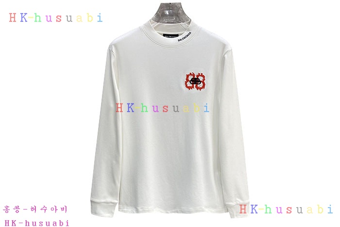 NEW 발렌시아가 긴팔티 신상 B 689909