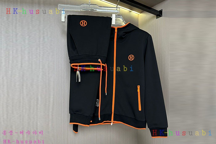 NEW 에르메스 후드집업상하의셋트 신상 H 8599503