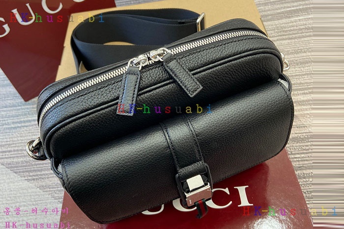 ★미러급★구찌 스몰 웹 스트라이프 메신저 백 816751