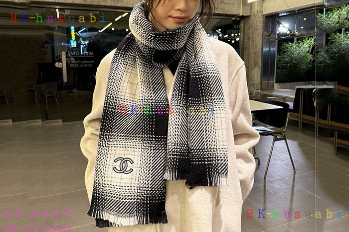 NEW 샤넬  스카프 신상 C 6141111