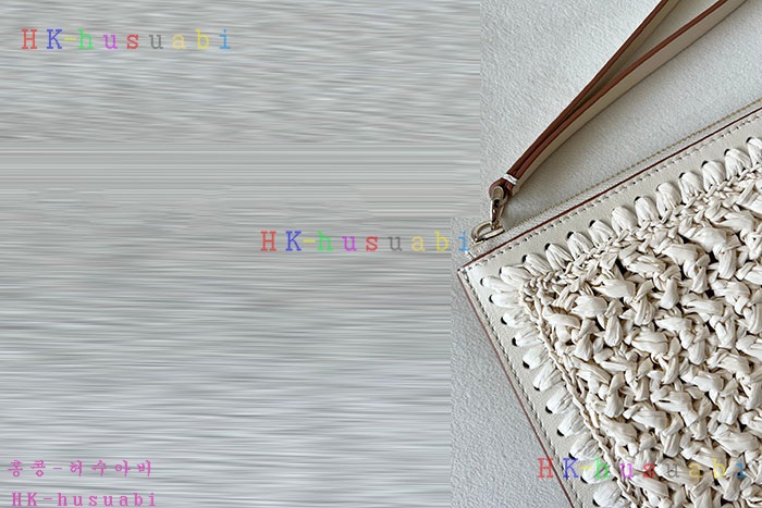 ★미러급★발렌티노 가르바니 라피아 클러치 5W2P0Y-3