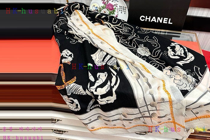 NEW 샤넬 스카프 신상 C 6958091