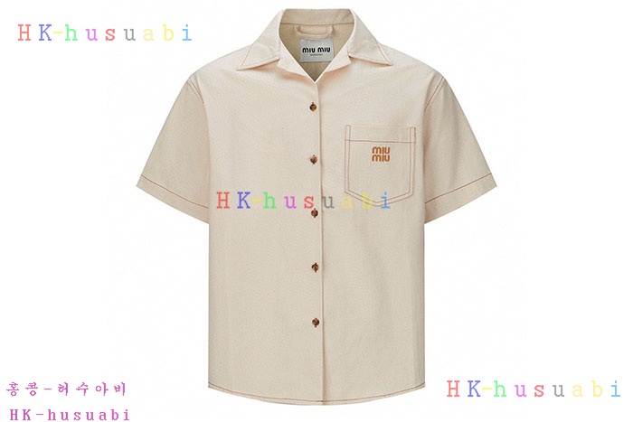 NEW 미우미우 반팔상의 신상 M 824401