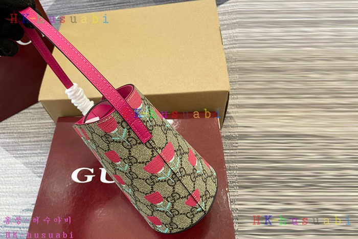 ★미러급★구찌 아동용 프린트 GG 버킷백 752356