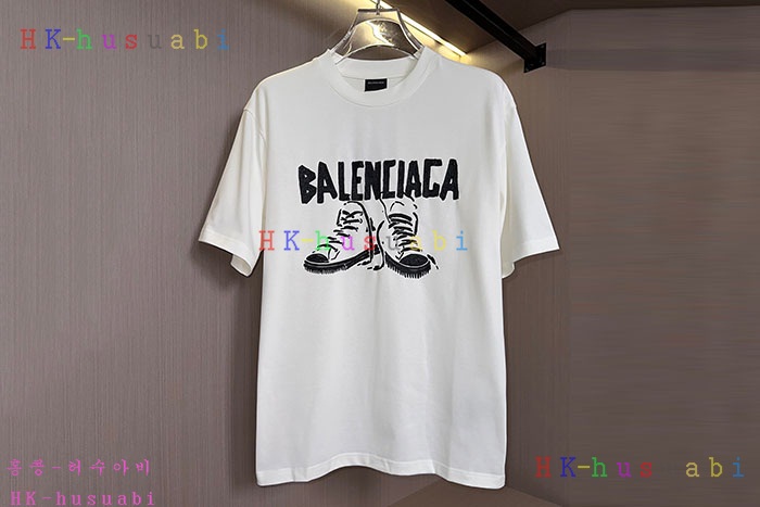 NEW 발렌시아가 반팔티 신상 B 1750405