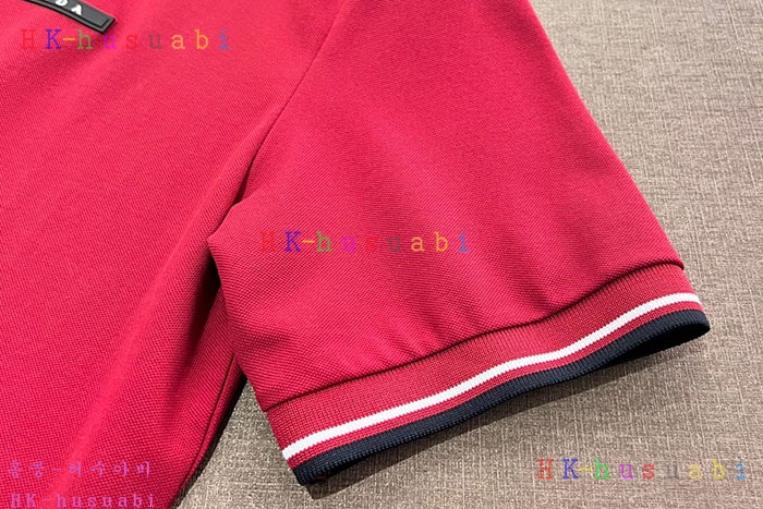 NEW 프라다 카라 반팔티 신상 P 2857010