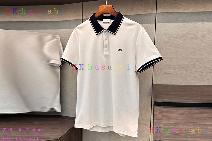 NEW 페라가모 카라 반팔티 신상 F 226224