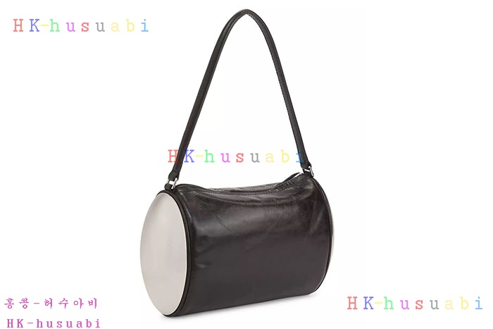 ★미러급★알렉산더왕 블랙 돔 배럴 포셰트 숄더백 W 528901