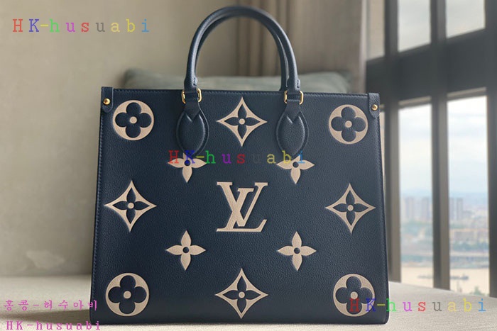 ★미러급★루이비통 온더고 숄더백 MM 네이비 블루 모노그램 M47084